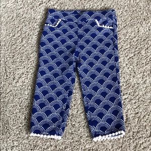 Genuine kids Blue and white boho pants